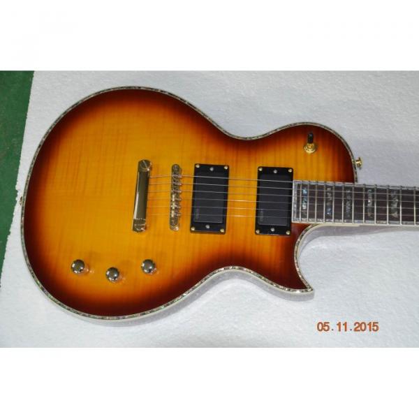 Custom Shop LTD Deluxe ESP Tobacco Honey Electric Guitar #7 image