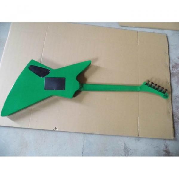 Custom Shop Korina ESP James Hetfield Green Explorer Guitar #2 image