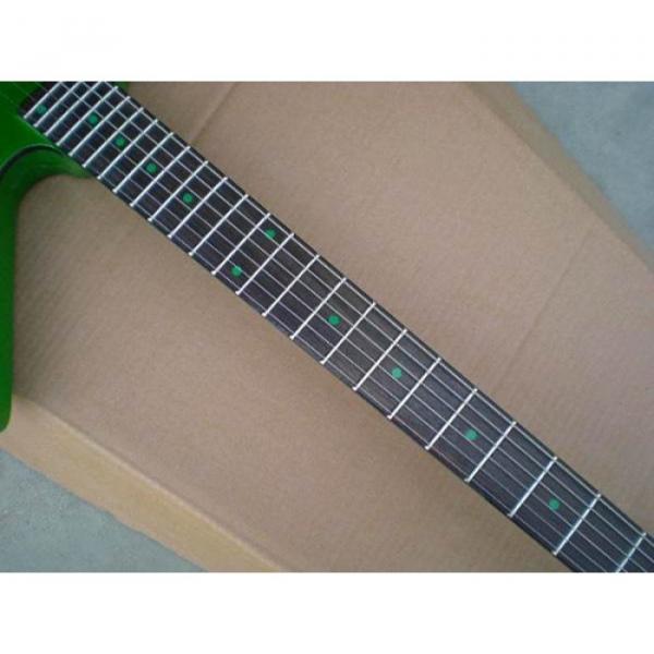 Custom Shop Korina ESP James Hetfield Green Explorer Guitar #3 image