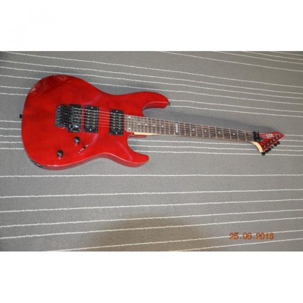 Custom Shop M 100 Floyd Rose Tremolo Red Wine Guitar ESP #1 image