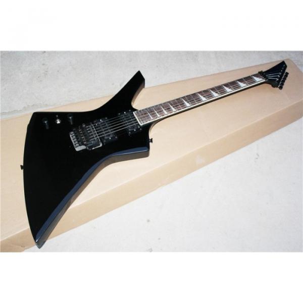 Custom Shop Korina ESP James Hetfield Black Explorer Guitar #5 image