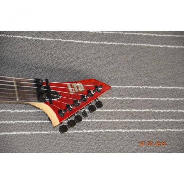 Custom Shop M 100 Floyd Rose Tremolo Red Wine Guitar ESP #7 image
