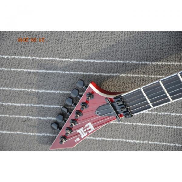 Custom Shop M 100 Floyd Rose Tremolo Red Wine Guitar ESP #3 image