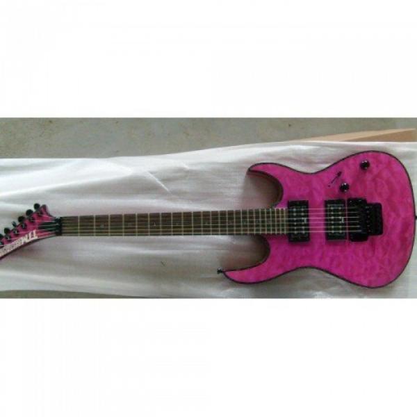 Deville USA Custom Built Pink TTM Super Shop Guitar #1 image