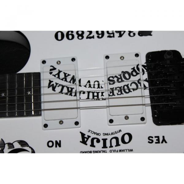 Custom Shop ESP White Kirk Hammett Ouija Electric Guitar #8 image