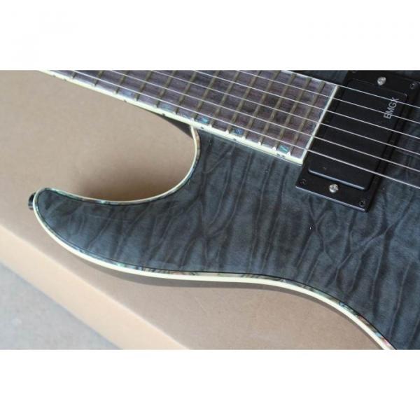 Custom Shop Fire Hawk ESP LTD Gray Electric Guitar #6 image