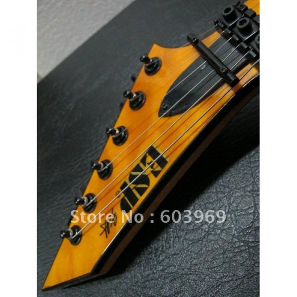 Custom Shop ESP Yellow Kirk Hammett Ouija Electric Guitar #10 image