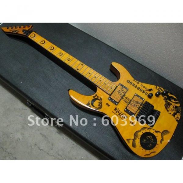 Custom Shop ESP Yellow Kirk Hammett Ouija Electric Guitar #11 image