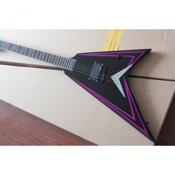 Custom Shop ESP Purple Electric Guitar #9 image