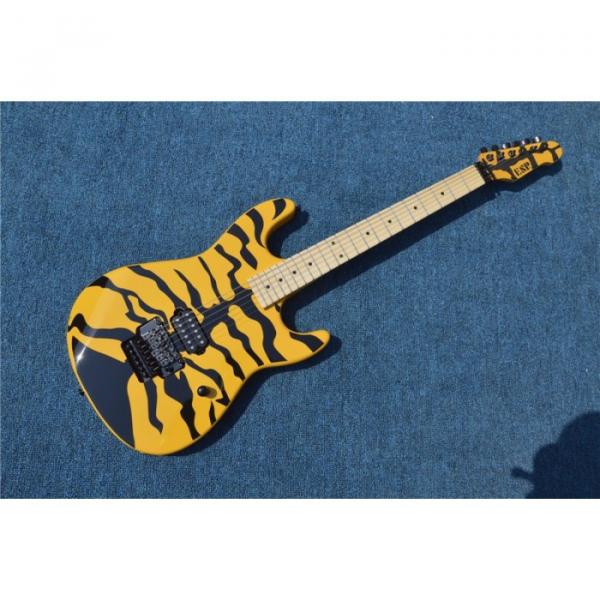 Custom Shop ESP George Lynch 6 String Yellow Tiger Electric Guitar #6 image