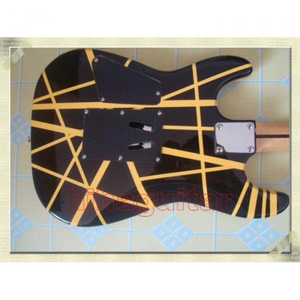 Custom Shop Charvel Black Yellow Electric Guitar #6 image