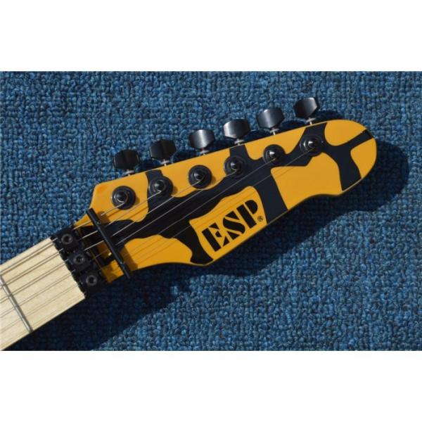 Custom Shop ESP George Lynch 6 String Yellow Tiger Electric Guitar #9 image