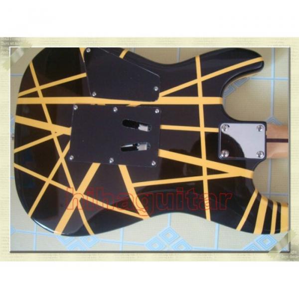 Custom Shop Charvel Black Yellow Electric Guitar #8 image