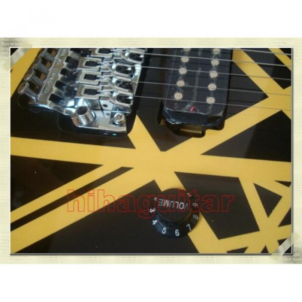 Custom Shop Charvel Black Yellow Electric Guitar #10 image