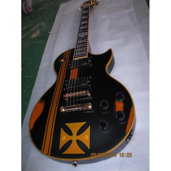 Custom Shop ESP Metallica James Hetfield Iron Cross Guitar #1 image