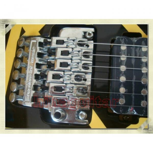 Custom Shop Charvel Black Yellow Electric Guitar #13 image