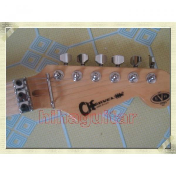 Custom Shop Charvel Black Red Electric Guitar #7 image