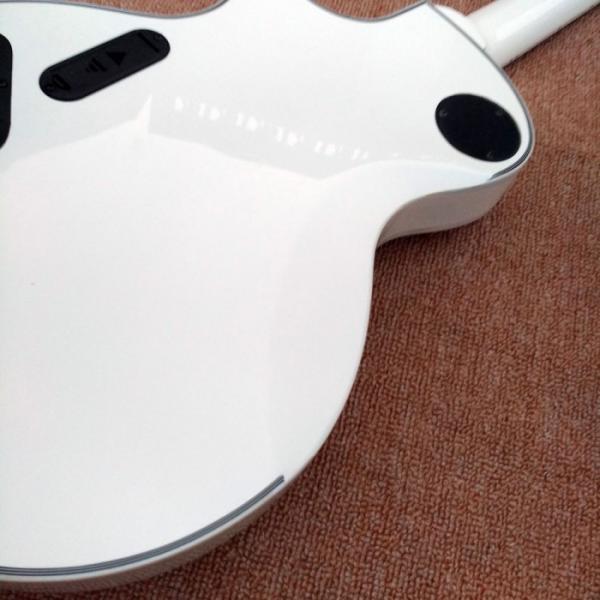 Custom Shop ESP Metallica James Hetfield Iron Cross  White w/ Stripes Graphic Guitar #6 image