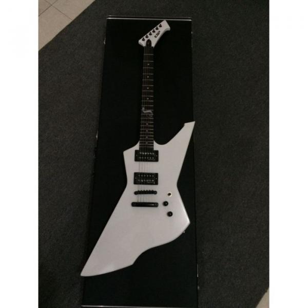 Custom Shop ESP James Hetfield Snakebyte White Electric Guitar #7 image