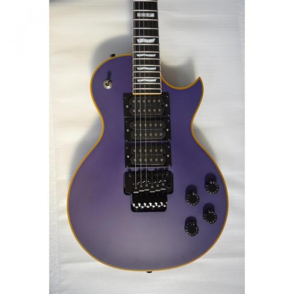 Custom Shop ESP Eclipse Purple Matte Electric guitar #6 image