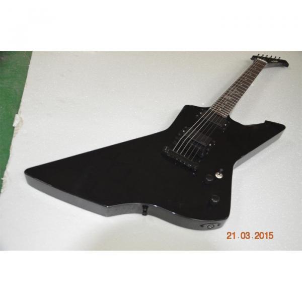 Custom Shop ESP James Hetfield Snakebyte Black Electric Guitar #6 image
