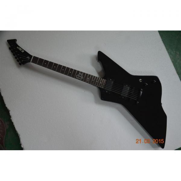 Custom Shop ESP James Hetfield Snakebyte Black Electric Guitar #7 image