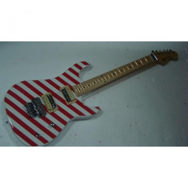 Custom Shop Charvel Stripe Red Electric Guitar #8 image