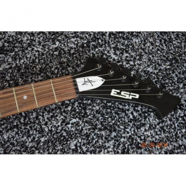 Custom Shop ESP James Hetfield Snakebyte Black Electric Guitar #9 image