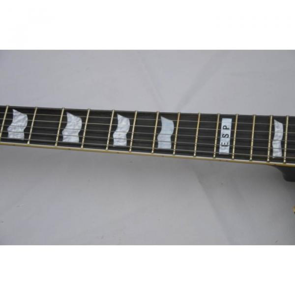 Custom Shop ESP Eclipse Black Electric guitar #9 image