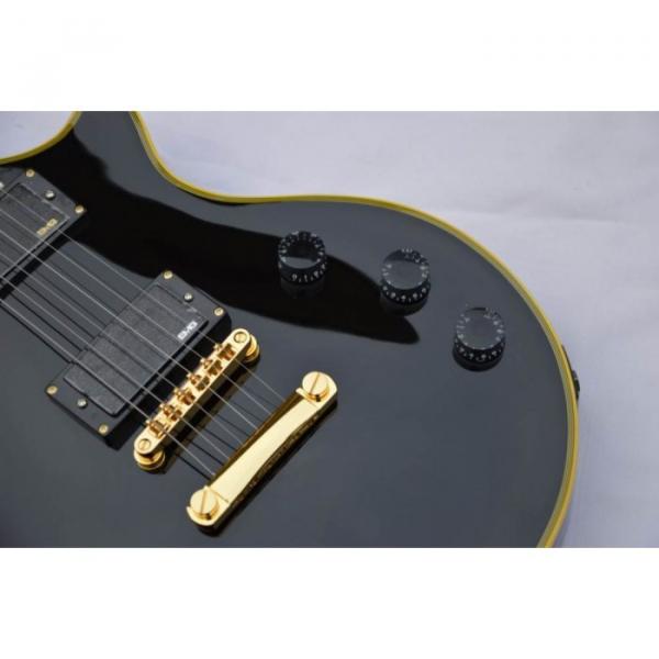 Custom Shop ESP Eclipse Black Electric guitar #13 image