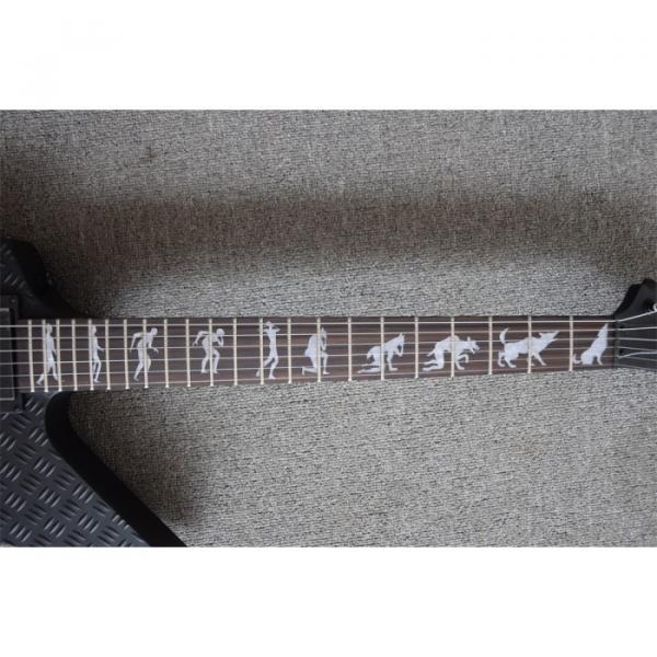 Custom Shop ESP James Hetfield 6 String Electric Guitar Graphite Nut #6 image