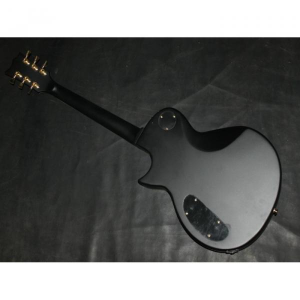 Custom Shop ESP Matt Black Electric Guitar #6 image