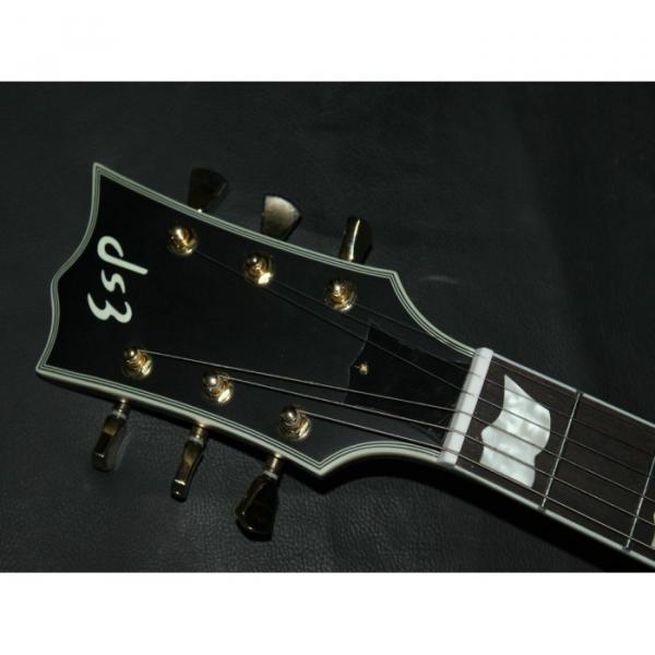 Custom Shop ESP Matt Black Electric Guitar #7 image