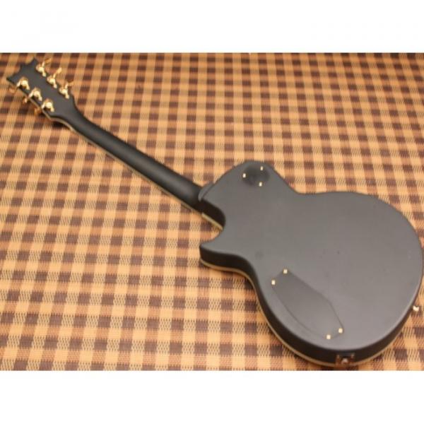 Custom Shop Eclipse ESP Matte Finish Black Electric Guitar #6 image