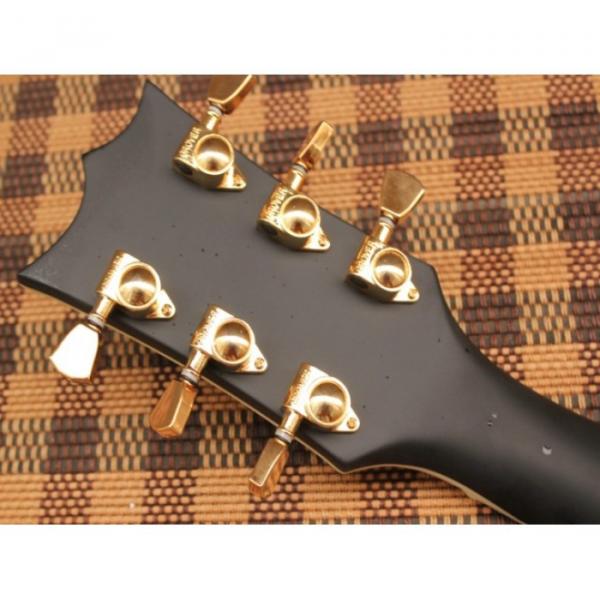 Custom Shop Eclipse ESP Matte Finish Black Electric Guitar #7 image