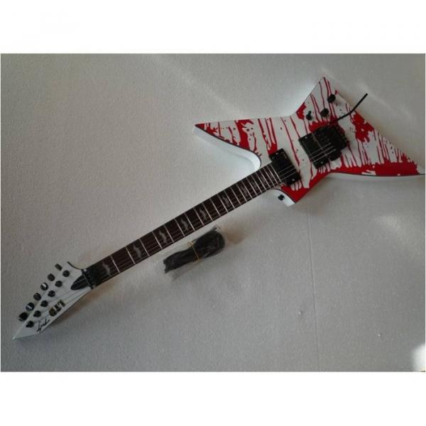 Custom Shop Dan Jacobs LTD Blood Spatter Electric Guitar #13 image