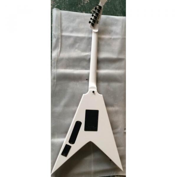 Custom Shop Dan Jacobs Flying V ESP LTD Blood Spatter Guitar #8 image