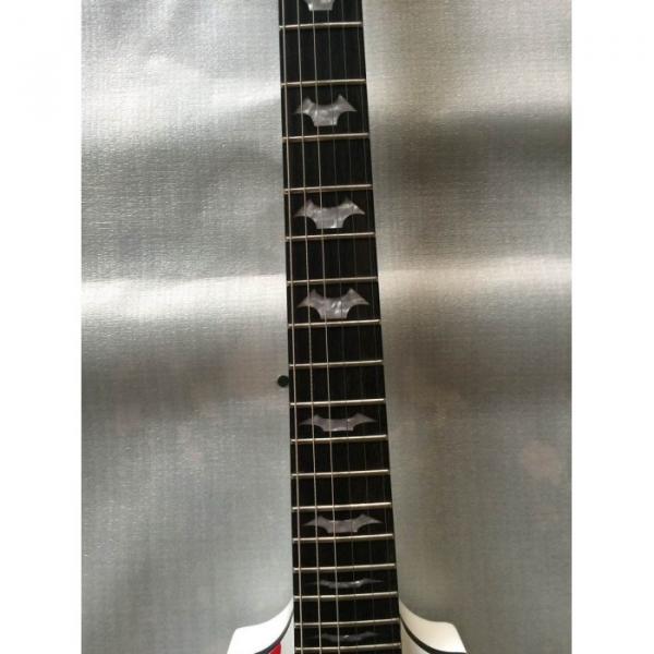 Custom Shop Dan Jacobs Flying V ESP LTD Blood Spatter Guitar #9 image