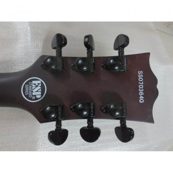 Custom Shop Eclipse ESP Matt Metallic Electric Guitar With Tremolo #6 image