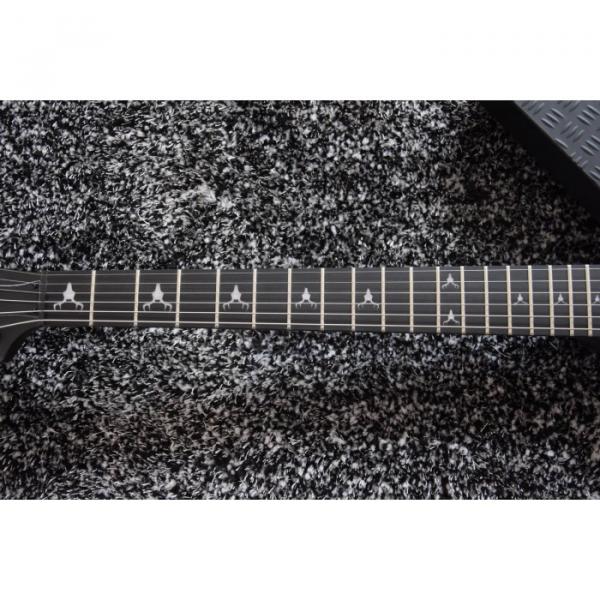 Custom Shop Combo ESP James Hetfield Black Electric Guitar EXP Deer Skull #8 image