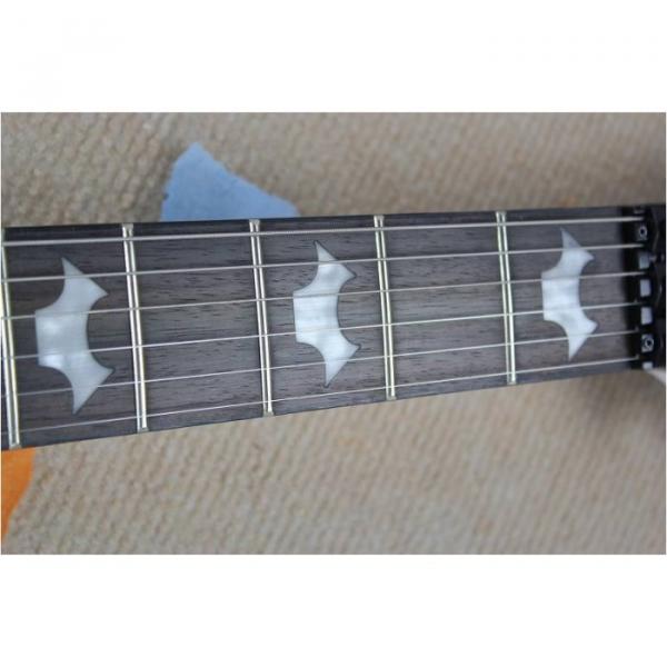 Custom Shop Blood Spatter Authorized EMG Pickups Dan Jacobs Flying V ESP Guitar #13 image