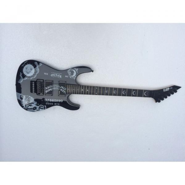 Custom Shop Black Kirk Hammett Ouija Electric Guitar #12 image