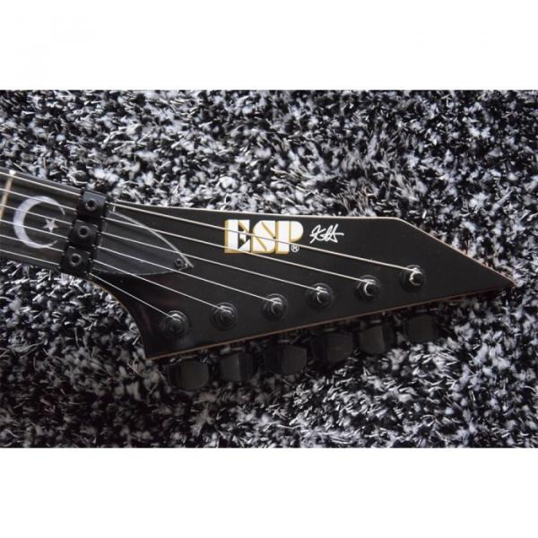 Custom KH2OUIJA Kirk Hammett Ouija Black Opera 6 String Guitar #3 image