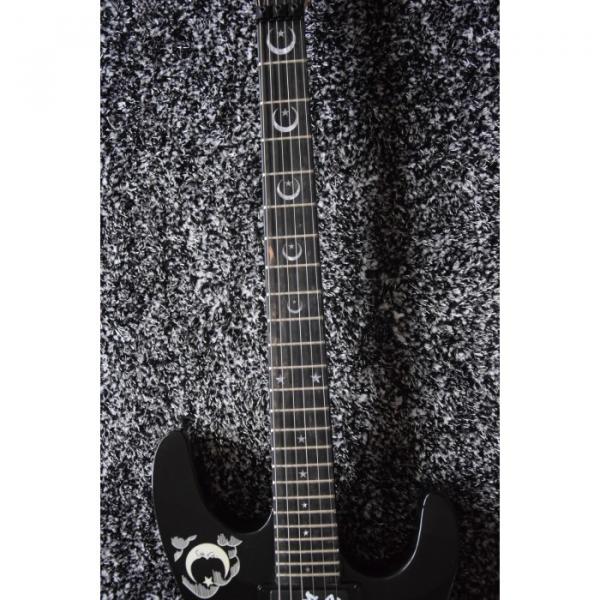 Custom KH2OUIJA Kirk Hammett Ouija Black Opera 6 String Guitar #8 image