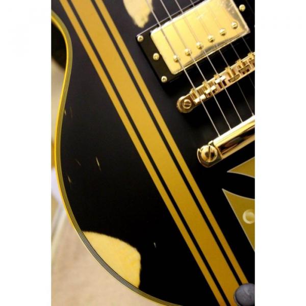 Custom Made ESP Metallica James Hetfield Iron Cross Electric Guitar #10 image