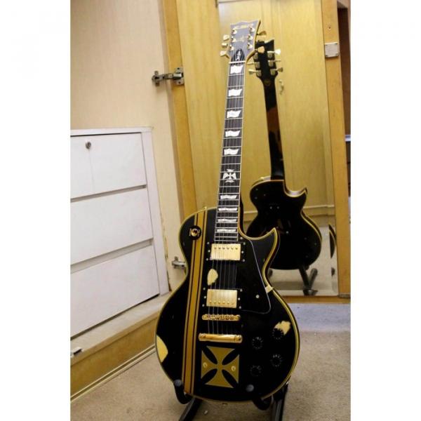 Custom Made ESP Metallica James Hetfield Iron Cross Electric Guitar #11 image