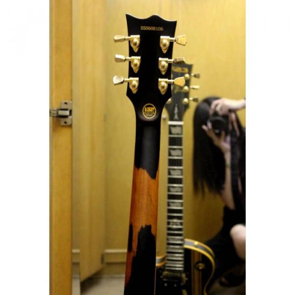 Custom Made ESP Metallica James Hetfield Iron Cross Electric Guitar #19 image