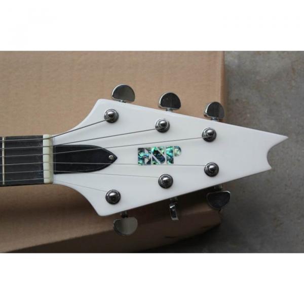 Custom Shop 6 String White Crying Star ESP Electric Guitar #6 image