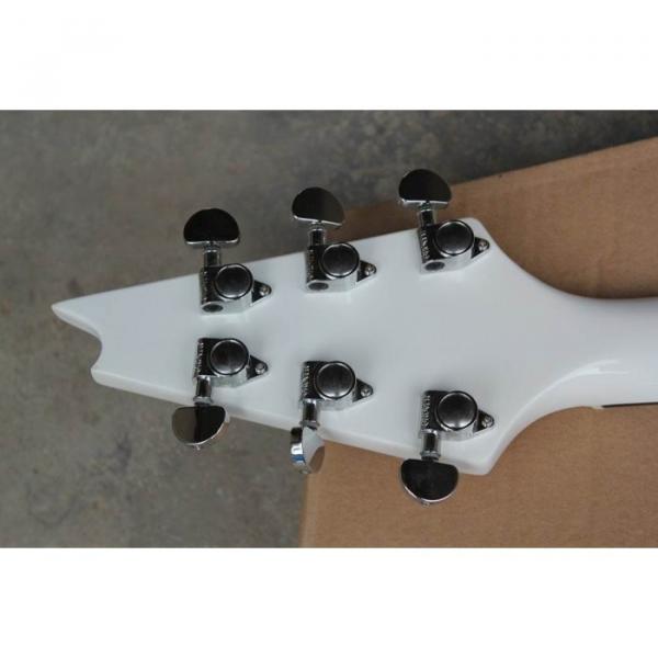 Custom Shop 6 String White Crying Star ESP Electric Guitar #7 image
