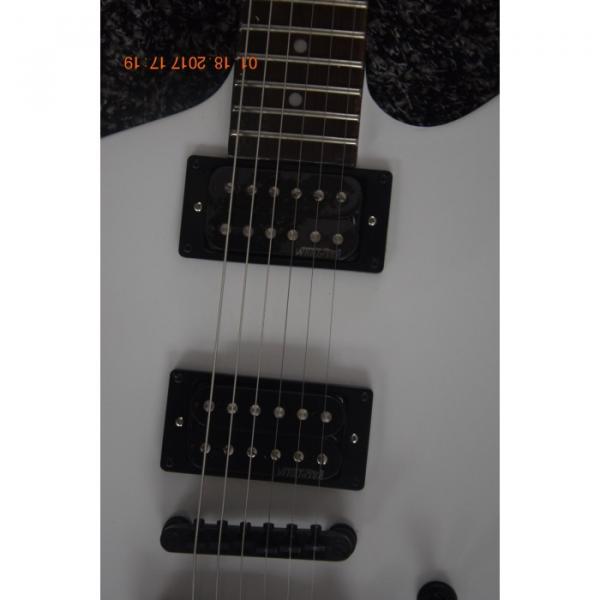 Custom ESP James Hetfield Snakebyte White Electric Guitar #7 image